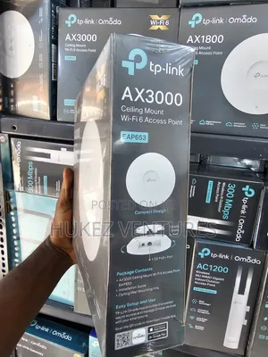 Tplink Ax3000 Wifi 6 Ceiling Mount Access Point Eap653