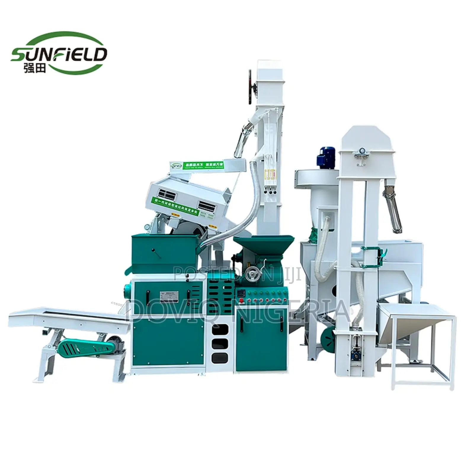 Integrated Rice Milling Machine