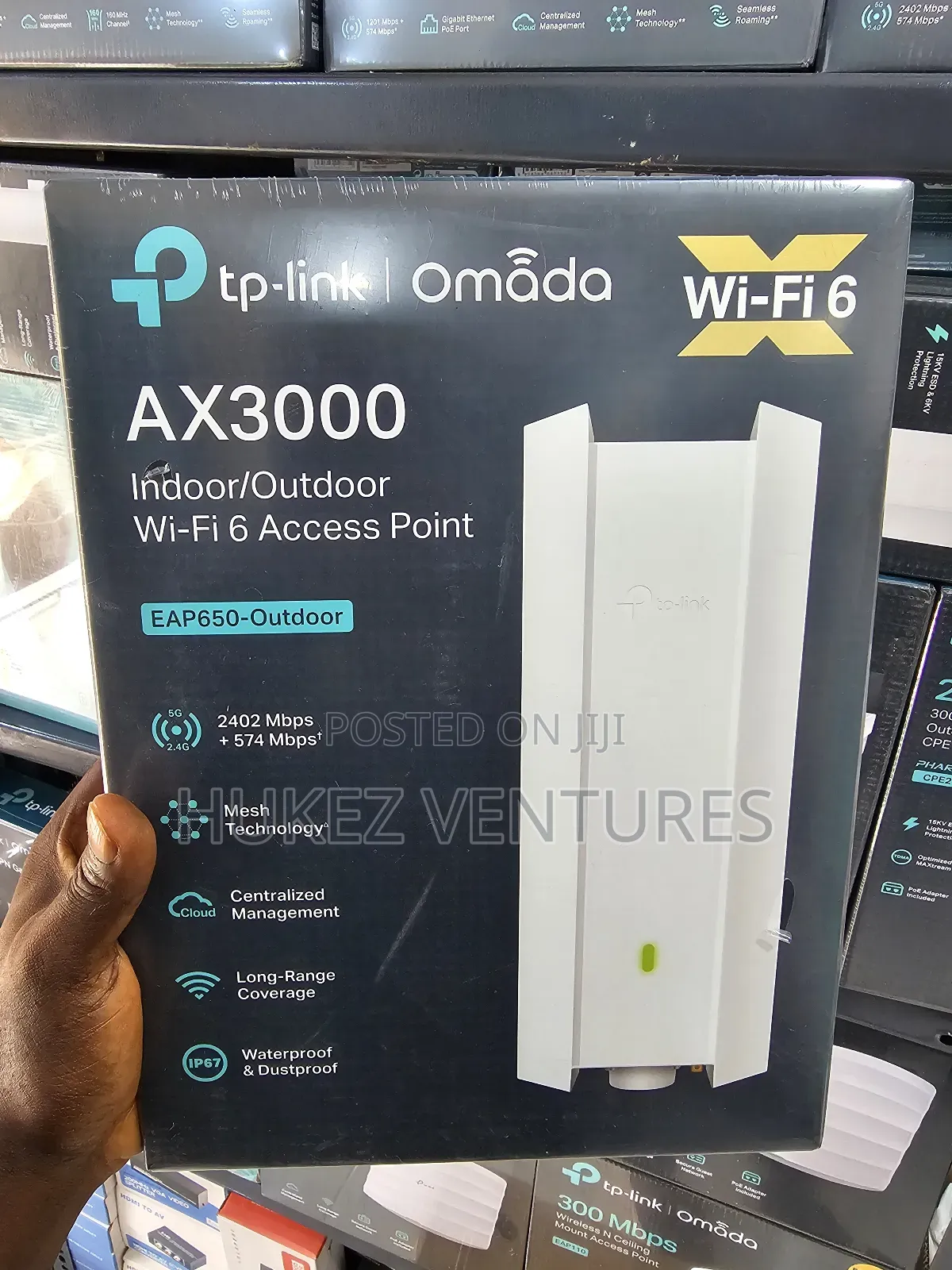 Tplink Ax3000 Wifi 6 Outdoor Access Point Eap650