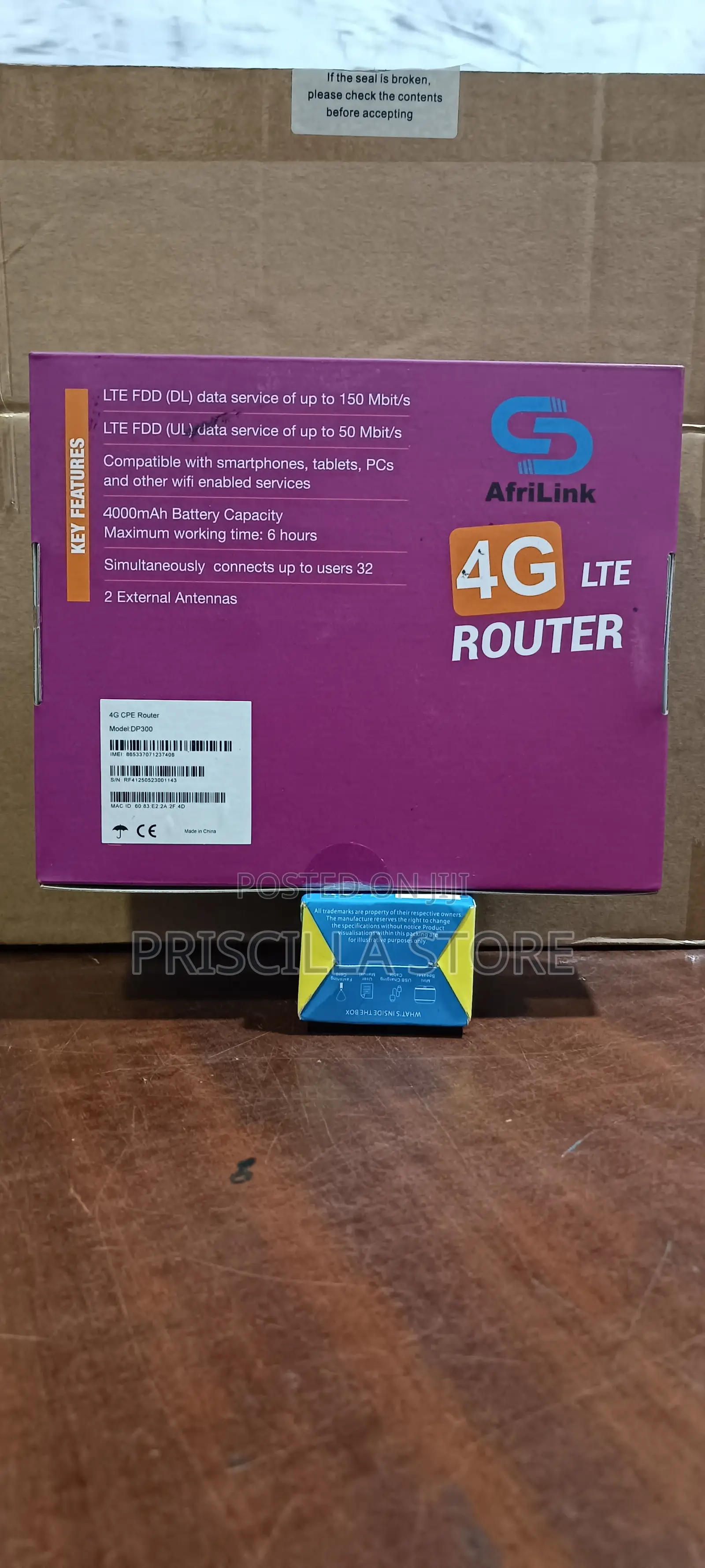 Afrilink Universal 4g Router