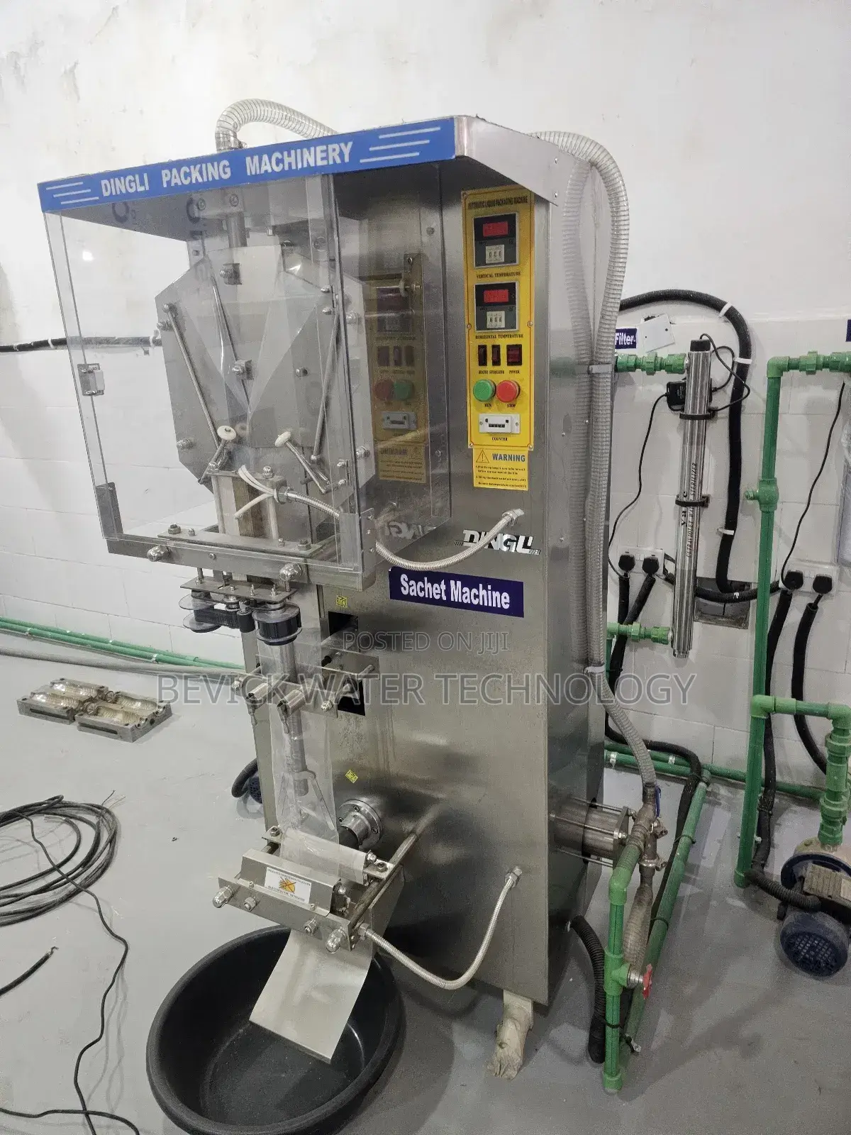 Original Dingli Pure Water Sachet Machine