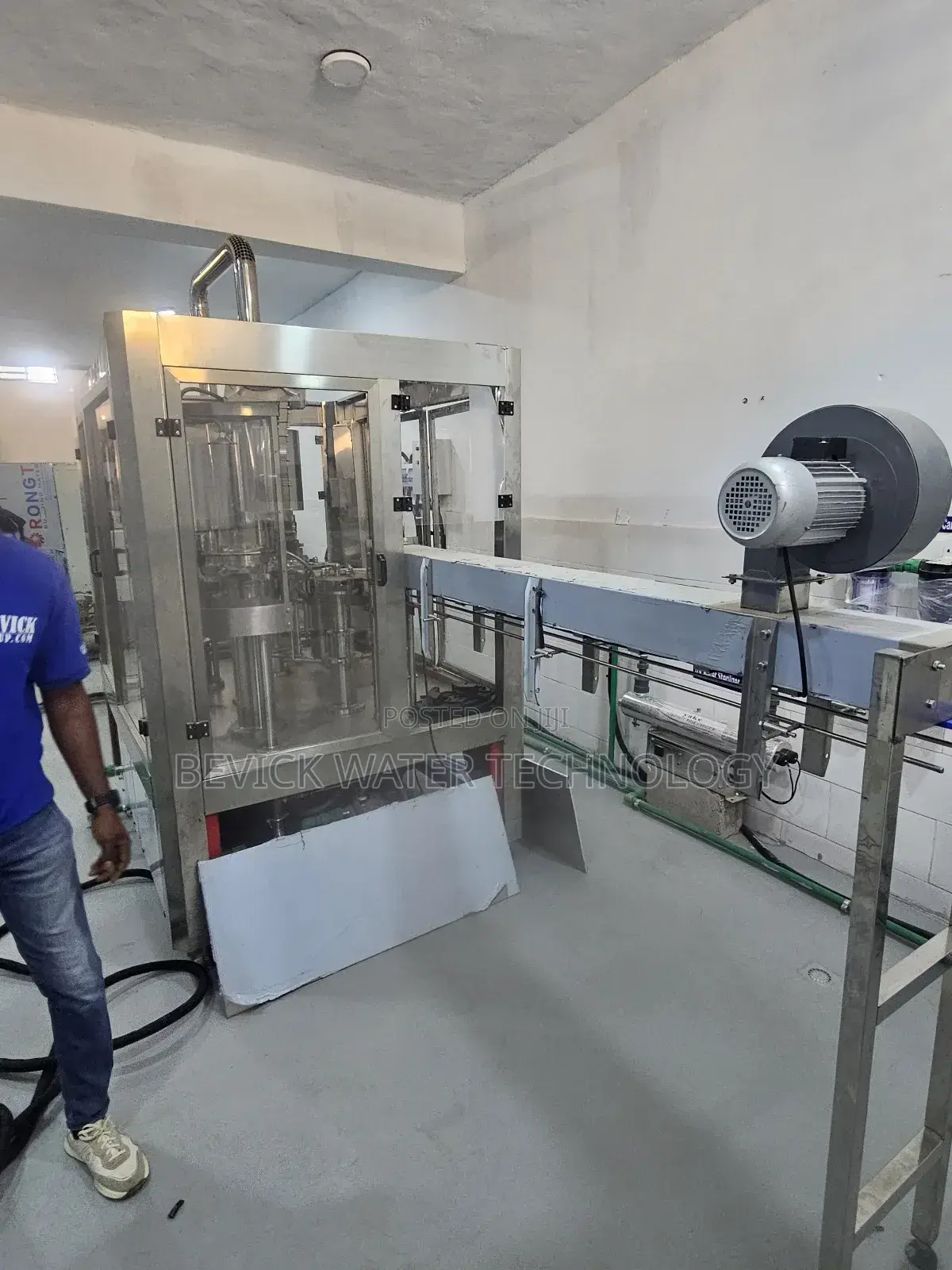 Complete Bottled Water Factory Setup