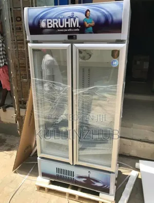 Bruhm Ref Bbd-609m 570ltrs Double Door Upright Chiller Refrigerator