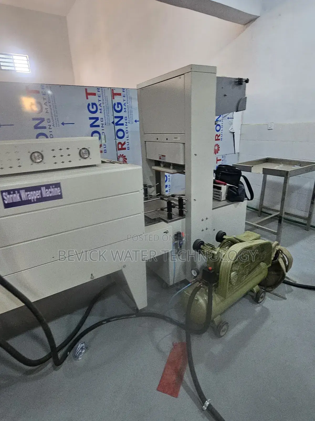 Automatic Shrink Wrapper Machine – For Bottled Water Packs