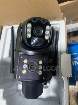 Dual Lens Solar CCTV Camera