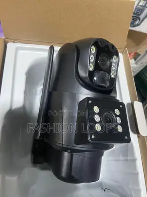 Dual Lens Solar CCTV Camera