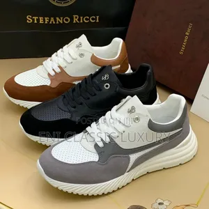 High Quality Luxury Men's Sneakers Stefano Ricci  Well Banded Package