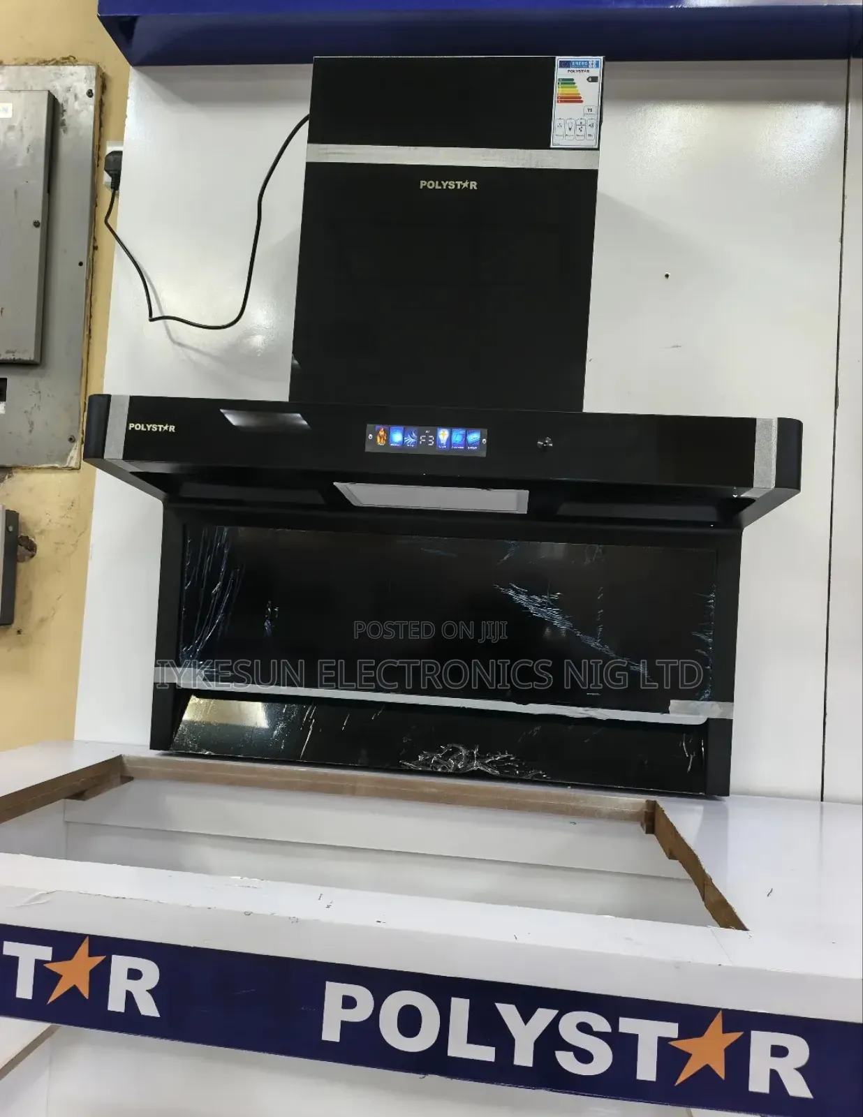Original Polystar New Model Design Automatic Voice Command Cooker Hood