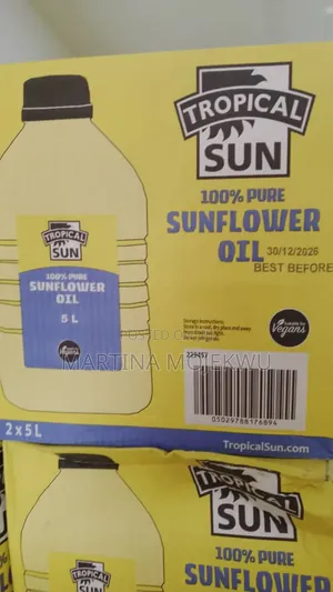 Tropical Sun Sunflower Oil 5l