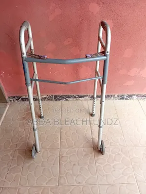 Generic Foldable Walker, Standing Support Frame Wheel.