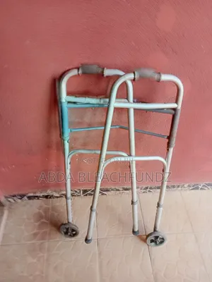 Generic Foldable Walker, Standing Support Frame Wheel.