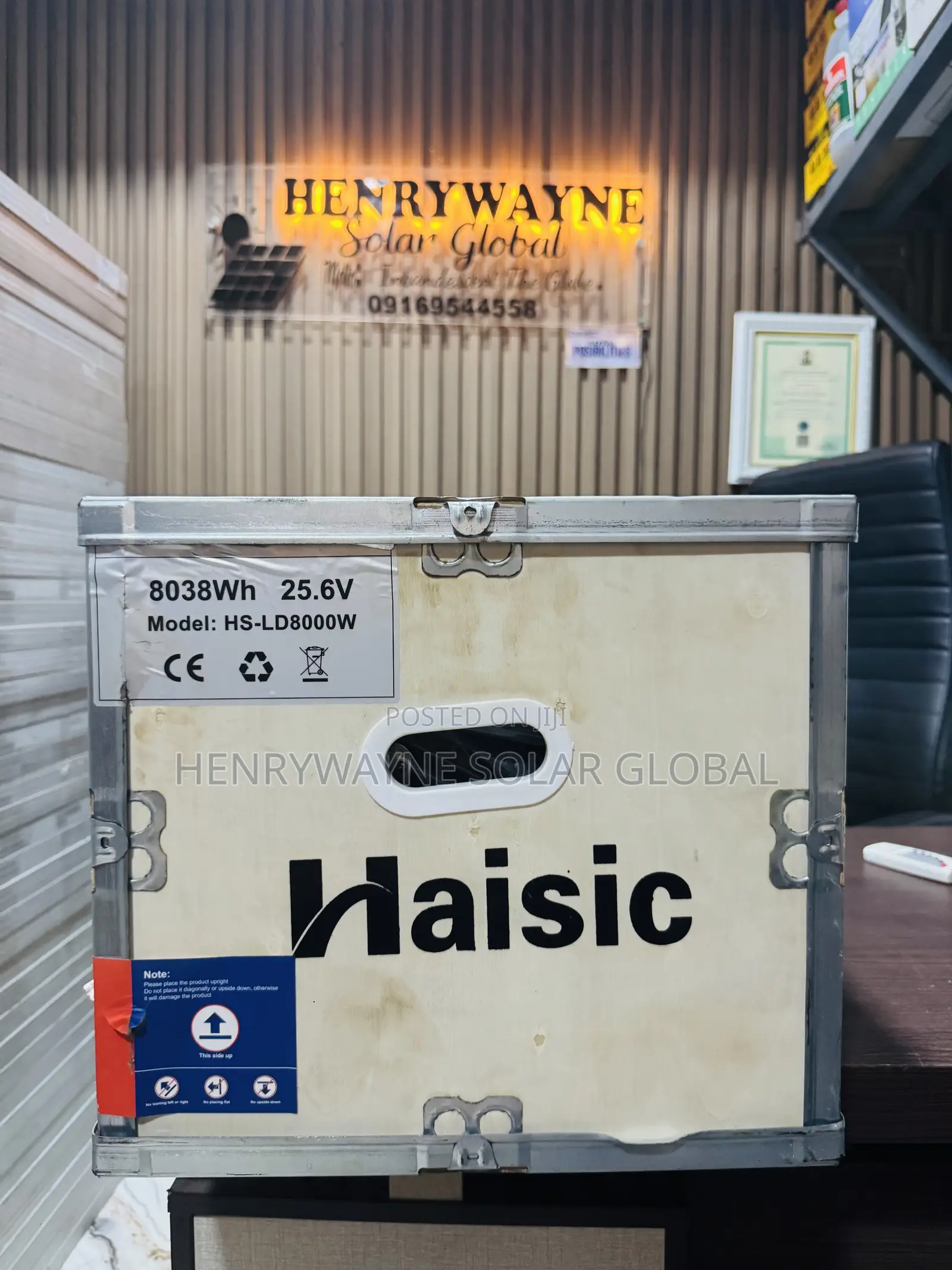 8kwt Haisec Lithium Battery