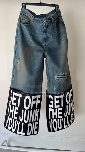 Custom Painted Denim Jean