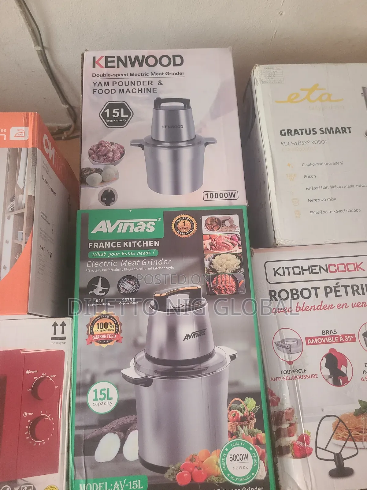 Kenwood 15l Yam Pounder 10000w