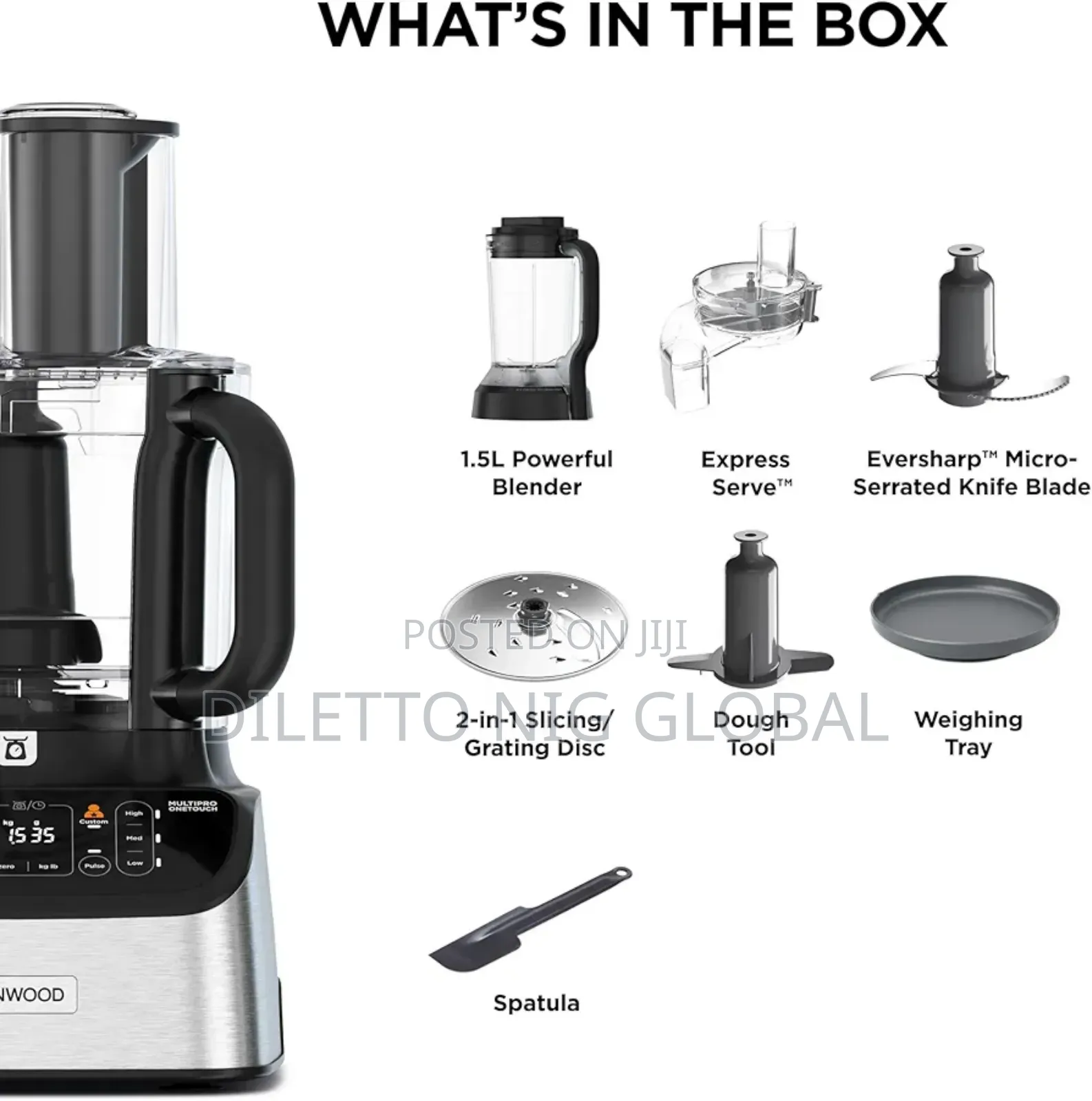 Kenwood Multipro Food Processor and Blender
