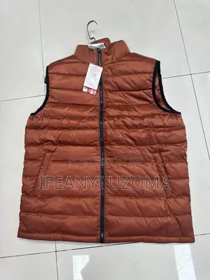 High Quality Sleveless Winter Luxury Jacket