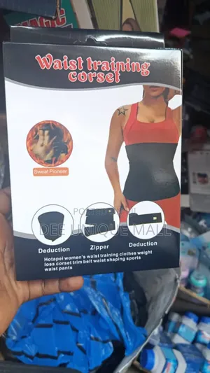 Waist Corset Tummy Wrap Black