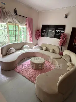C-Shaped Curved Sofa