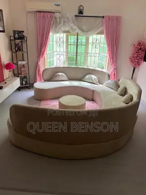 C-Shaped Curved Sofa