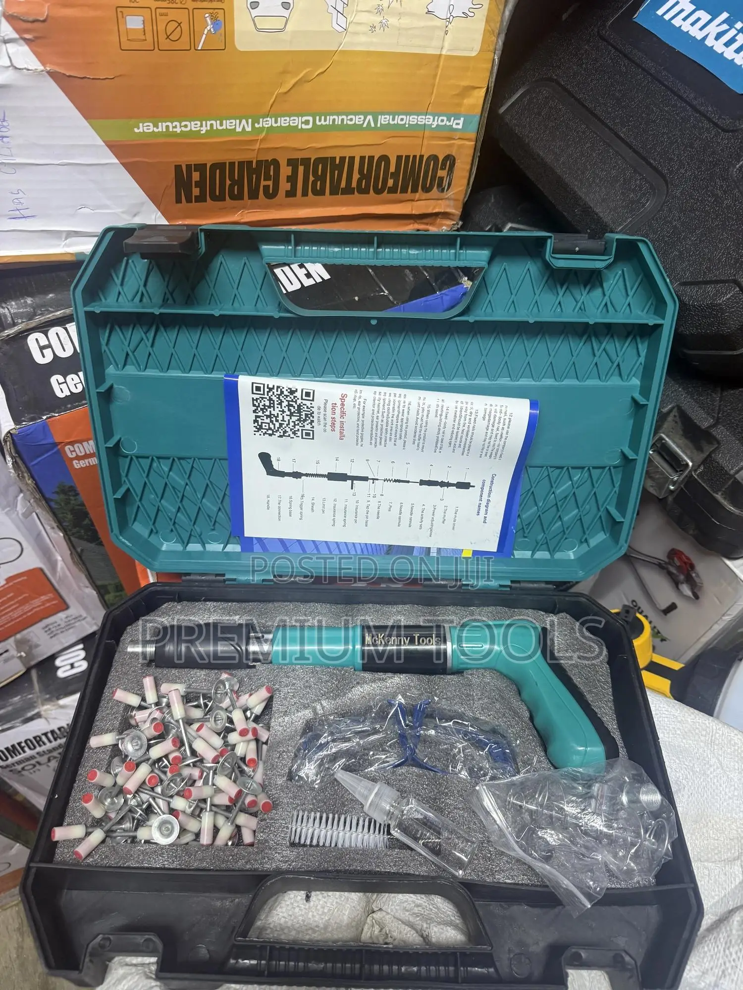 McKenny Artifact Nailer Machine Plus 100 Pin