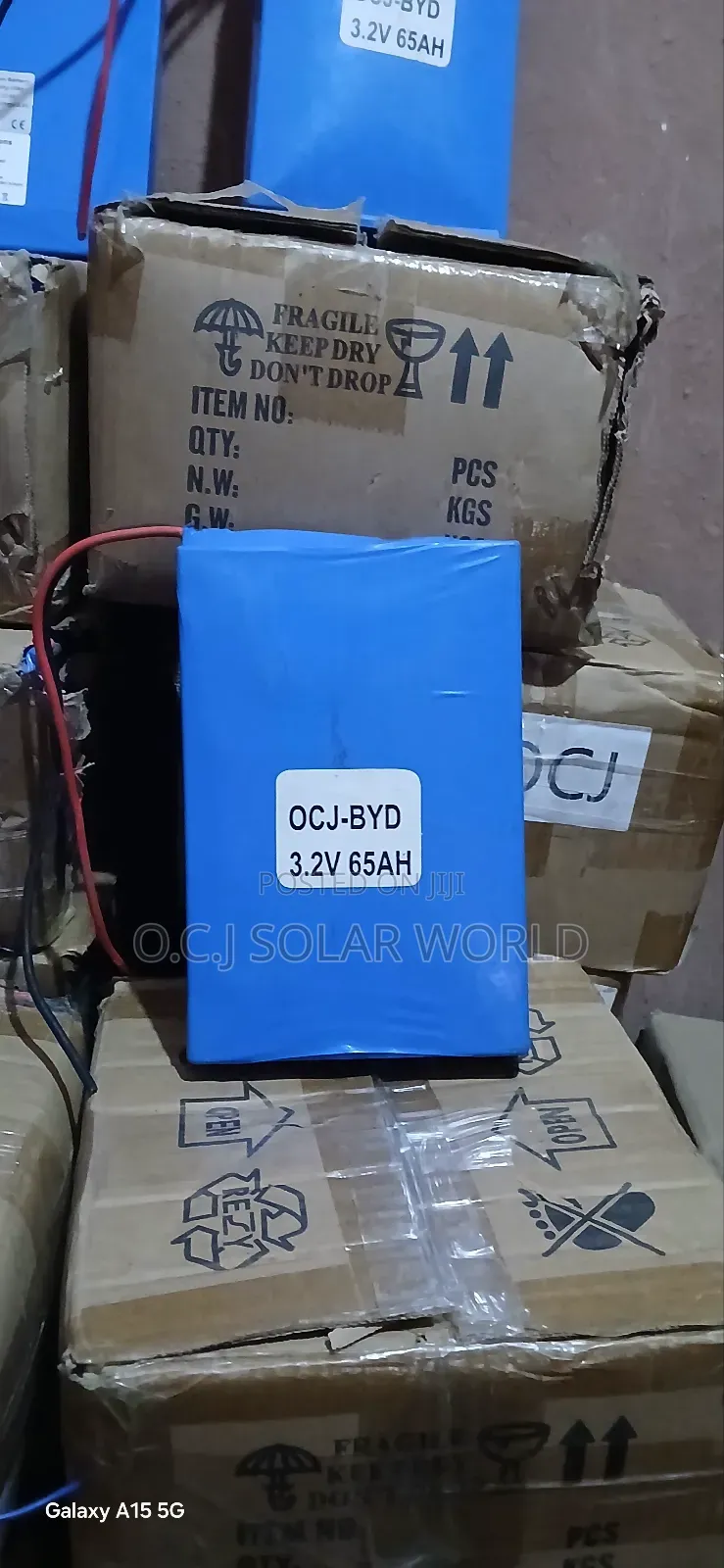 65ah 3.2volts Lithium Battery O C J Product