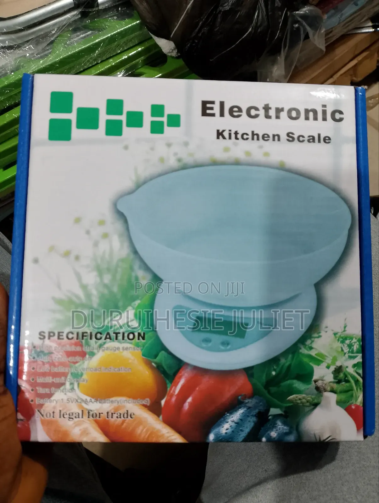 Electronic Kitchen Scale With Bowl