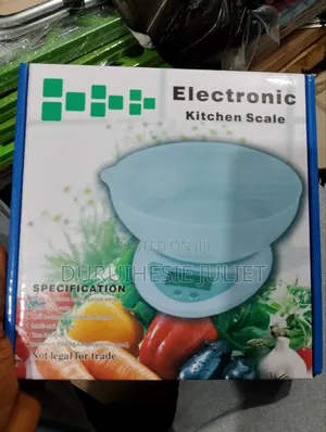 Electronic Kitchen Scale With Bowl