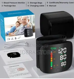 Wrist Blood Pressure Monitor Bp Monitor