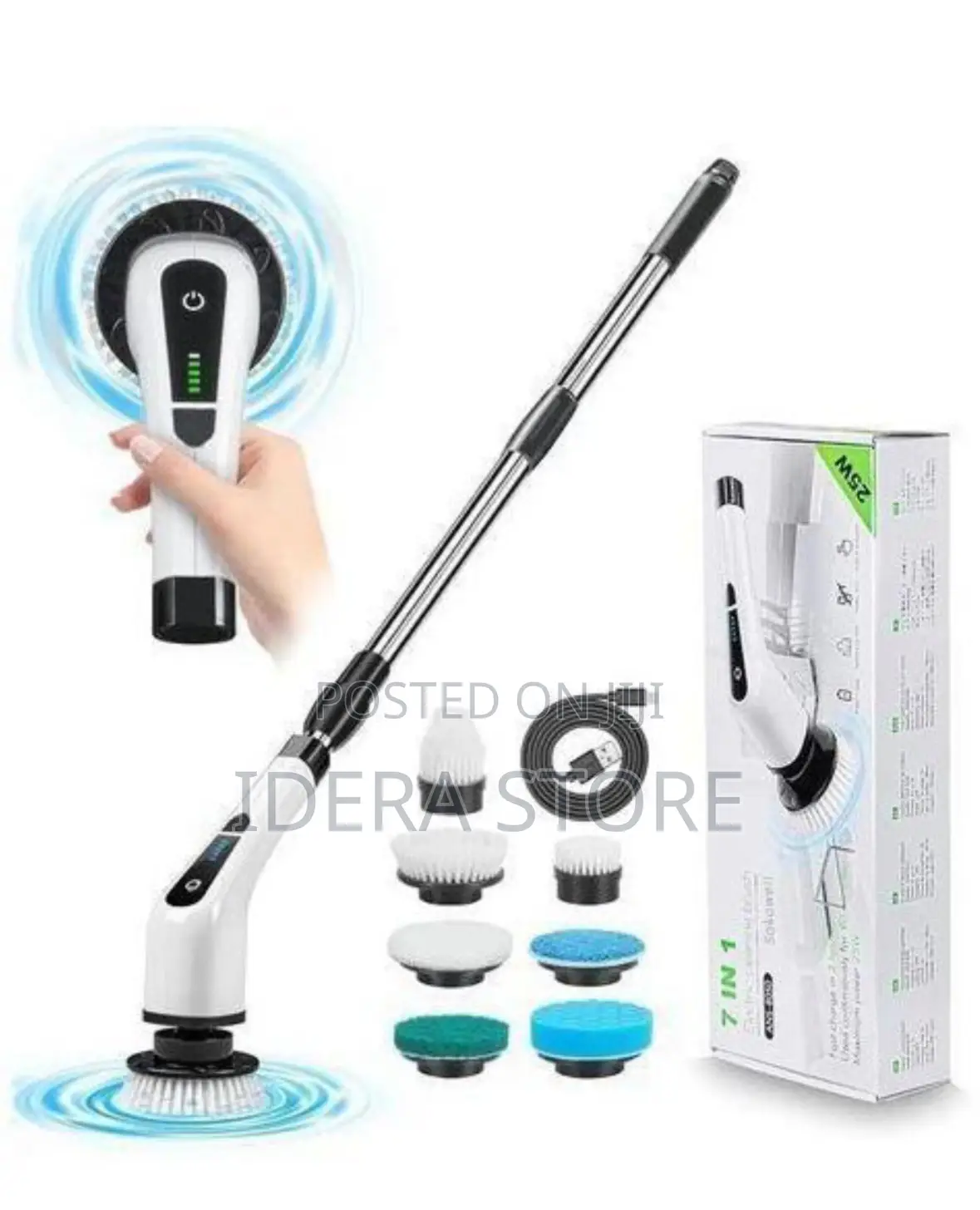 9 In1 Spin Scrubber