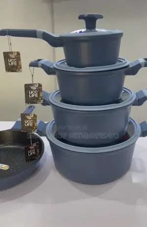 Premium Ucc Life Non-Stick Cookware Set