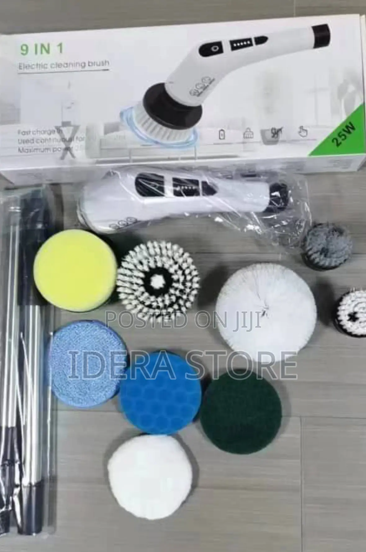 9 In1 Spin Scrubber
