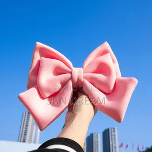 Pink Bow Tie Pink Ribbon Car Decoration Ornament