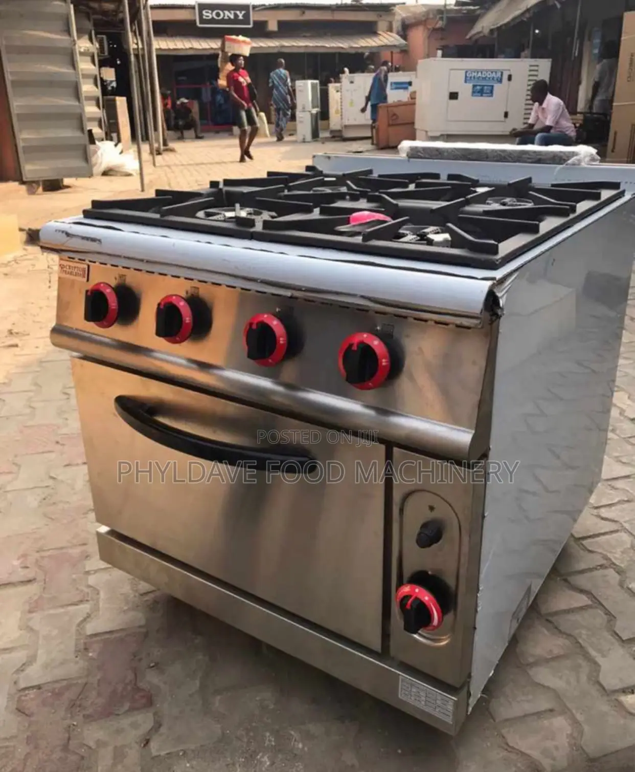 4 Burner Cooker