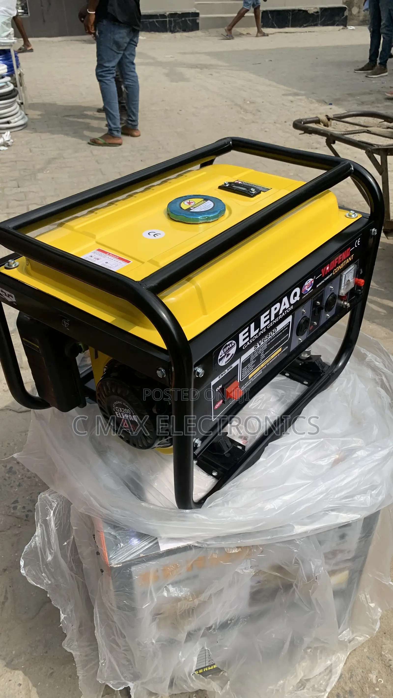 Elepaq 4.5kva Petrol Generator 100%