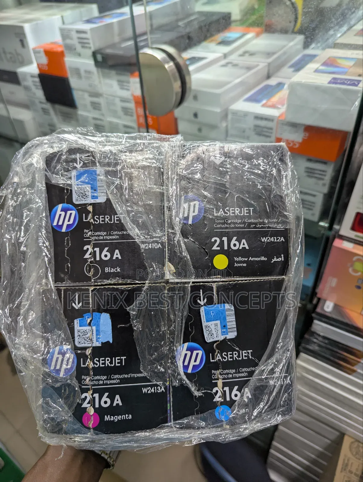 Hp 216a Set 100percent