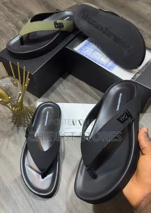 Luxury Alexander Wang Mens Slippers