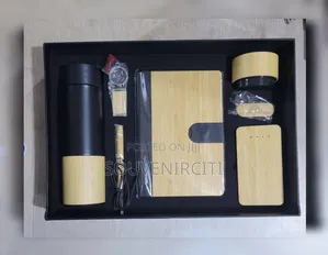 Wooden Vip 7 Piece Corporate Gifts Set