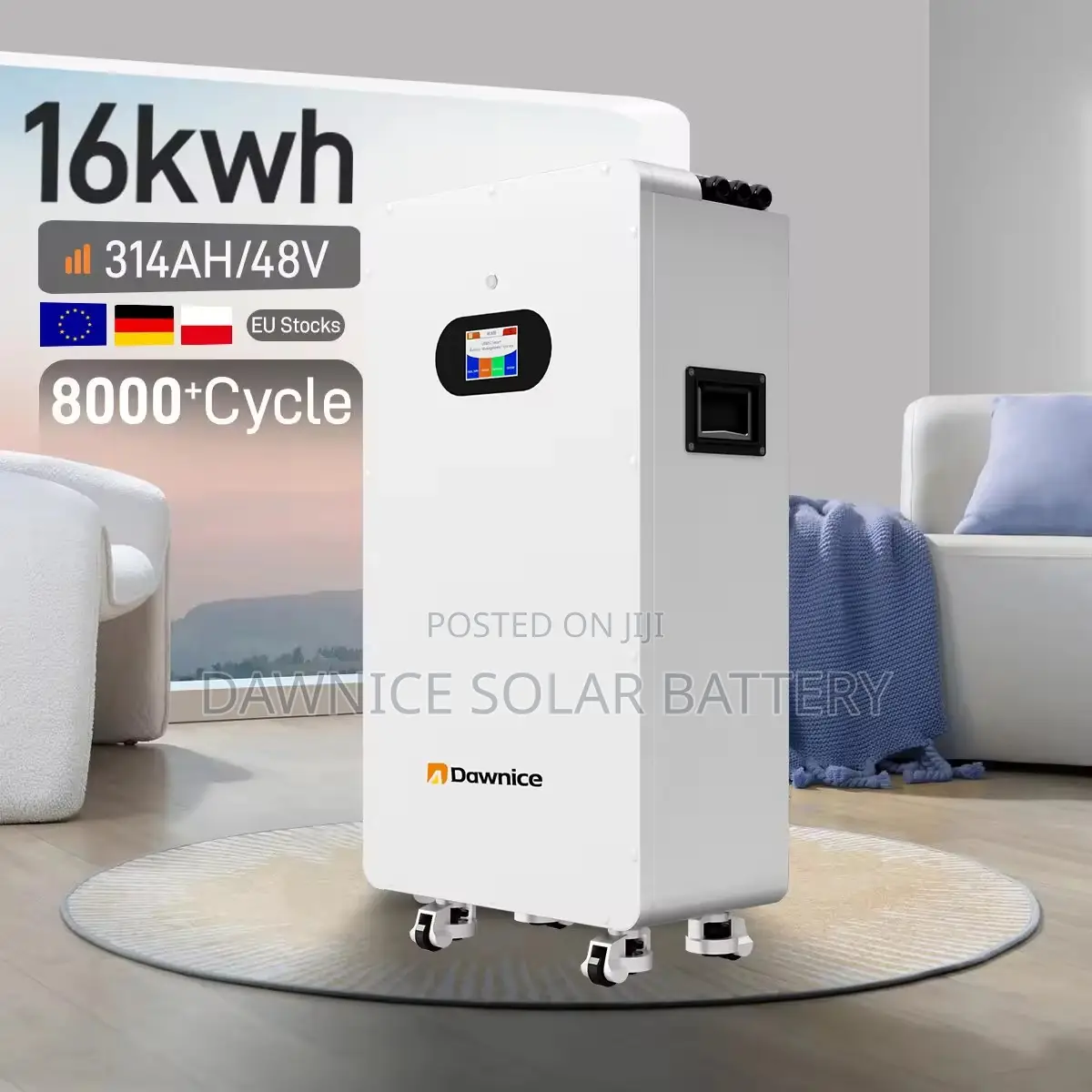 16kwh Lithium Battery System for Residential Power