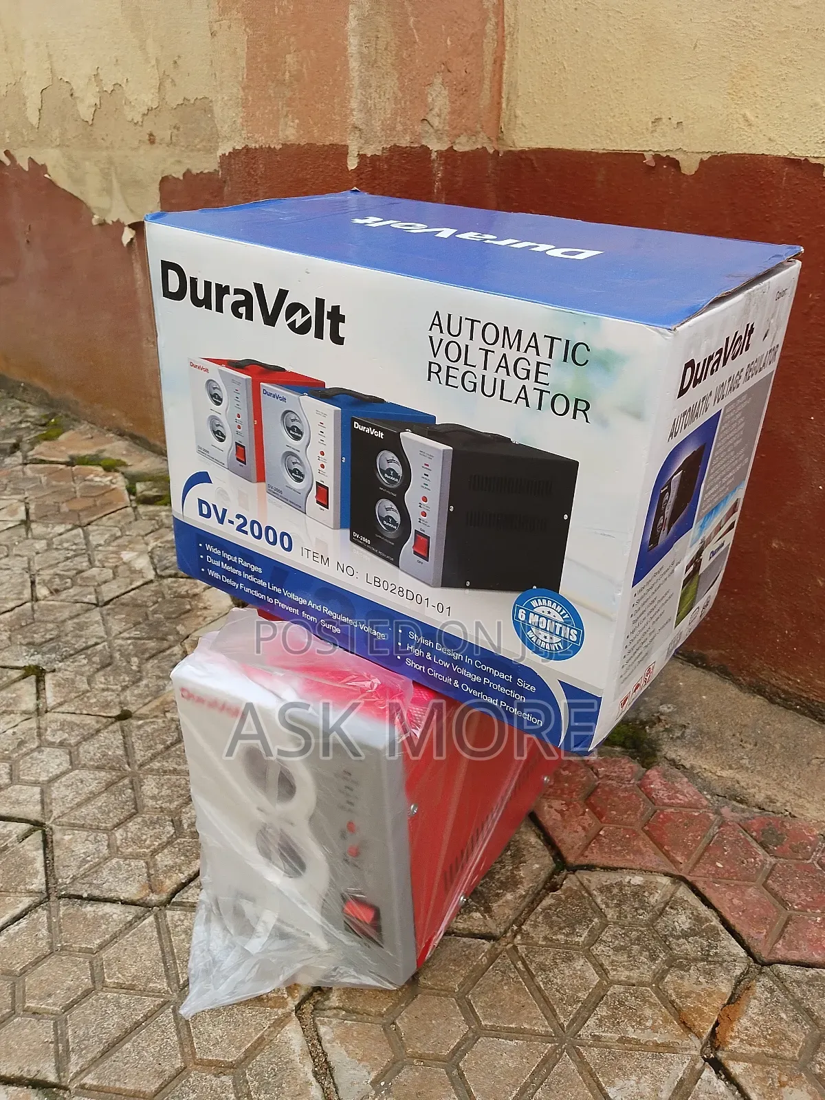 Automatic Power Regulator Duravolt 2000va