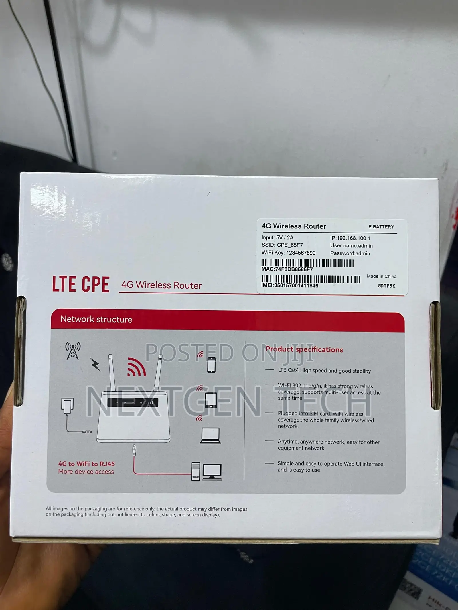 Lte Cpe R102 4g Wireless Router.