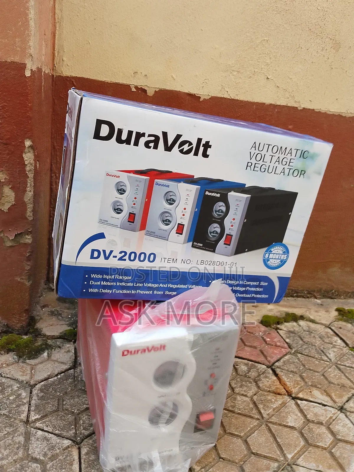 Durable Duravolt Voltage Regulator Stabilizer