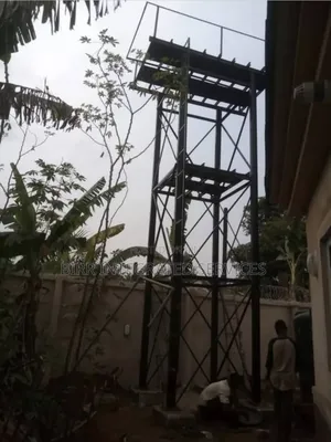 Water Storage Tank Stanchion Fabrication