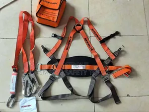 Double Hook Safety Harness Belt