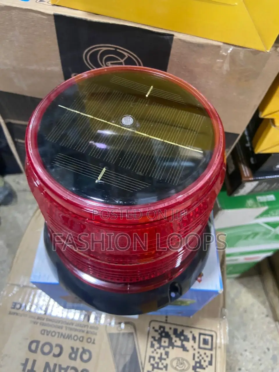 Solar Warning Lights