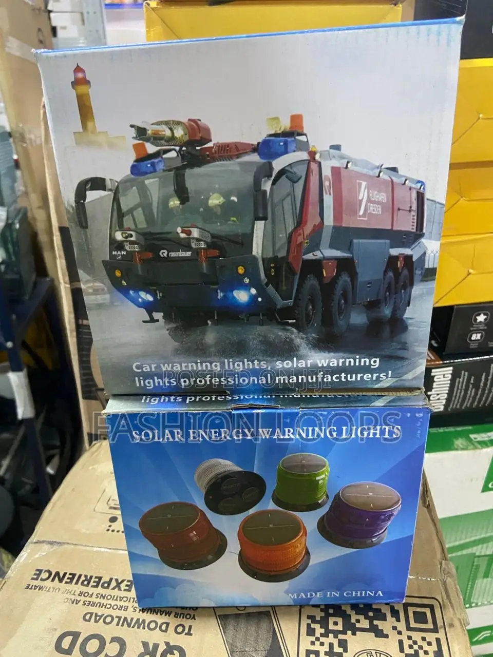 Solar Warning Lights