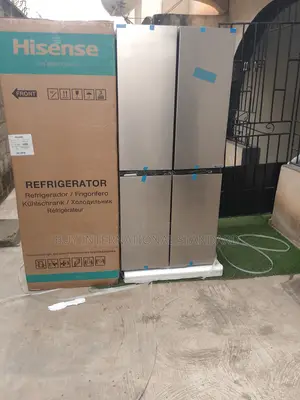 Hisense 427l Cross Door Fridge With Freezer