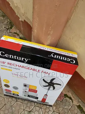 Brand New Century 18 Inches Standing Fan Rechargeable