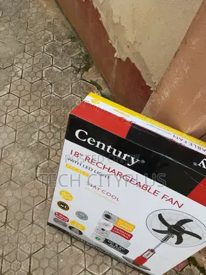 New Century 18" Rechargeable Standing Fan for Nigerian Homes