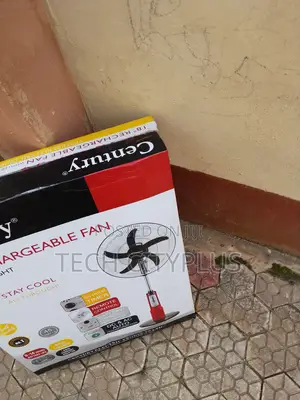 Century 18" Rechargeable Fan – Long Battery Life