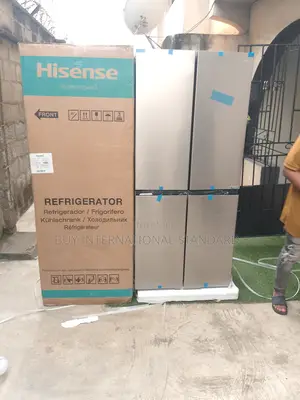 Hisense Cross Door Refrigerator 427l – Complete Set